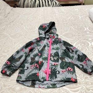 H&M kid’s wind breaker. EUC. Detachable hood.